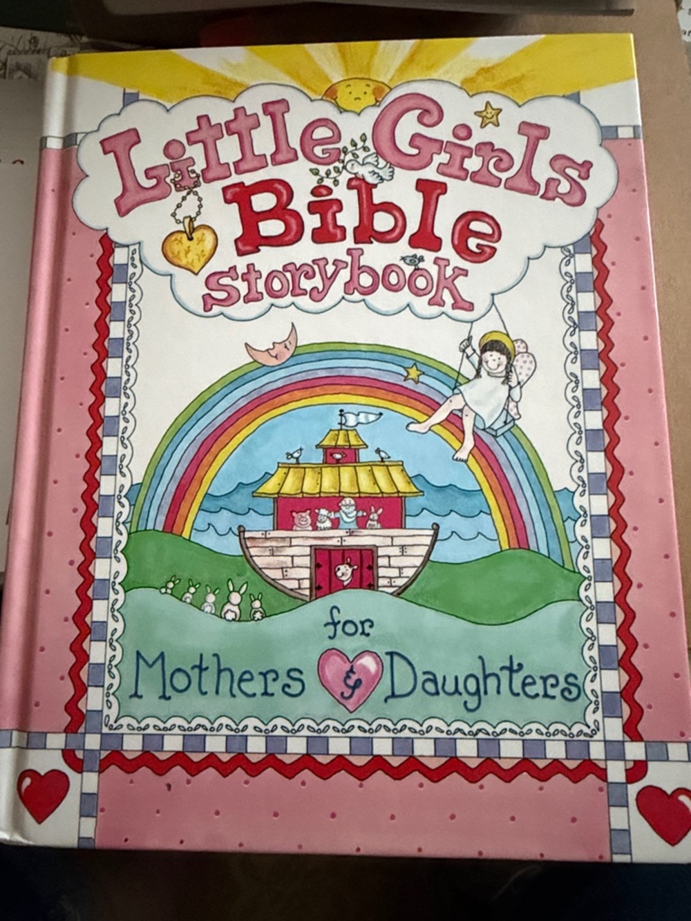 Little Girls Bible Storybook for Mothers & Daughters - Pink